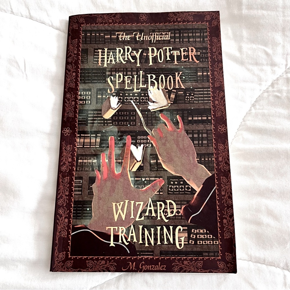 Harry Potter Spell Book Wizard Training